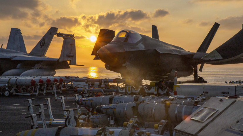 מטוסי חיל האוויר האמריקאי (צילום: U.S. Navy via Getty Images)