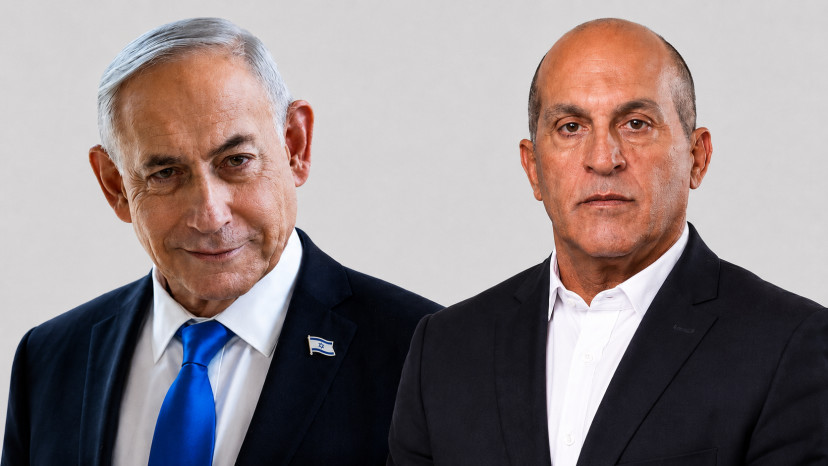 ברק סרי, בנימין נתניהו (צילום: יונתן זינדל, פלאש 90,סטודיו תומאס)