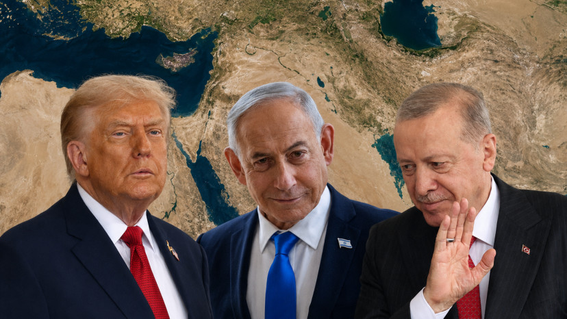 רג'פ טאיפ ארדואן, בנימין נתניהו, דונלד טראמפ (צילום: רויטרס,יונתן זינדל, פלאש 90)