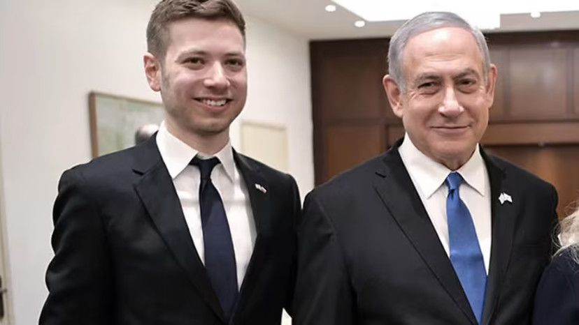 בנימין נתניהו, יאיר נתניהו  (צילום: רויטרס)