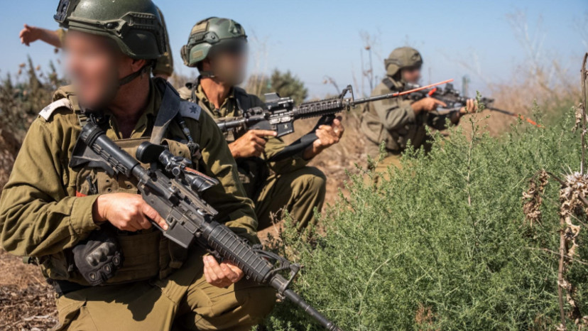 תרגיל חיילי צה"ל במרחב רמת הגולן (צילום: דובר צה"ל)
