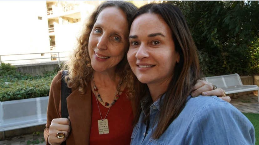 דפנה ואריאל  (צילום: שי דקל)