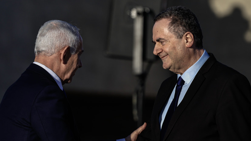 בנימין נתניהו וישראל כ"ץ (צילום: צפריר אבאיוף פלאש 90)