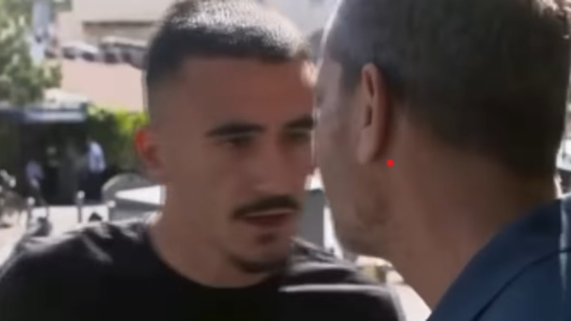 שי גולדן מותקף בשכונת התקווה (צילום: צילום מסך רשת 13,שימוש לפי סעיף 27 א')
