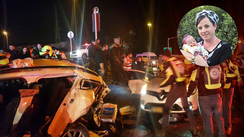 ציפי רימל ובתה נועם רחל (צילום: באדיבות המשפחה,תיעוד מבצעי מד"א)
