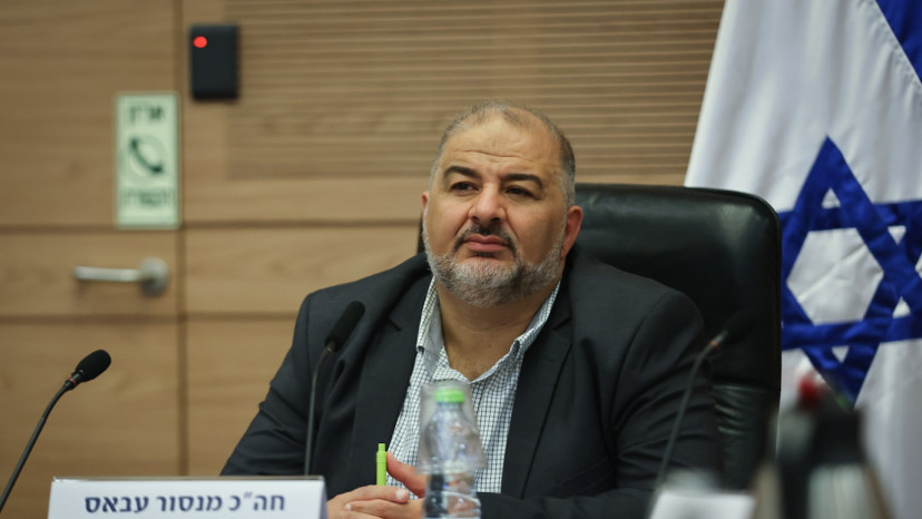 מנסור עבאס (צילום: נועם מושקוביץ, דוברות הכנסת)