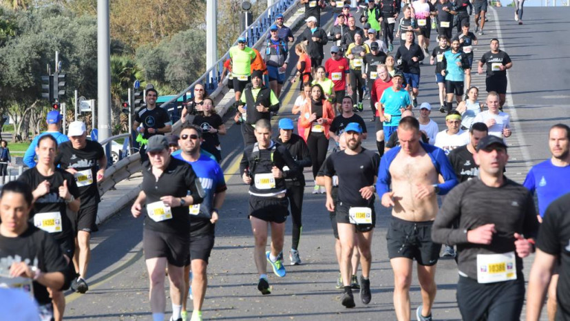 מרתון תל אביב (צילום: אבשלום ששוני)