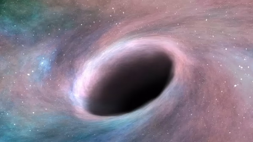 חור שחור, אילוסטרציה (צילום: NASA)