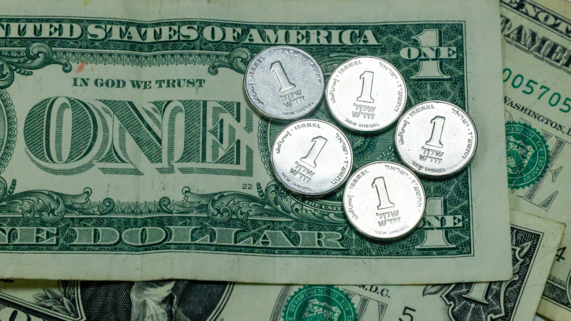 השקל מול הדולר, אילוסטרציה (צילום: מרק ישראל סלם)