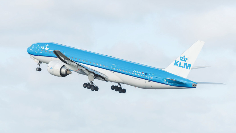 מטוס KLM (צילום: יחצ)
