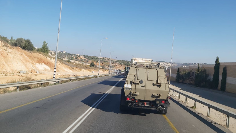 כביש המנהרות בסמוך לירושלים (צילום: ציפי שליסל/TPS)