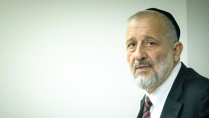 אריה דרעי, ש"ס (צילום: יונתן זינדל, פלאש 90)