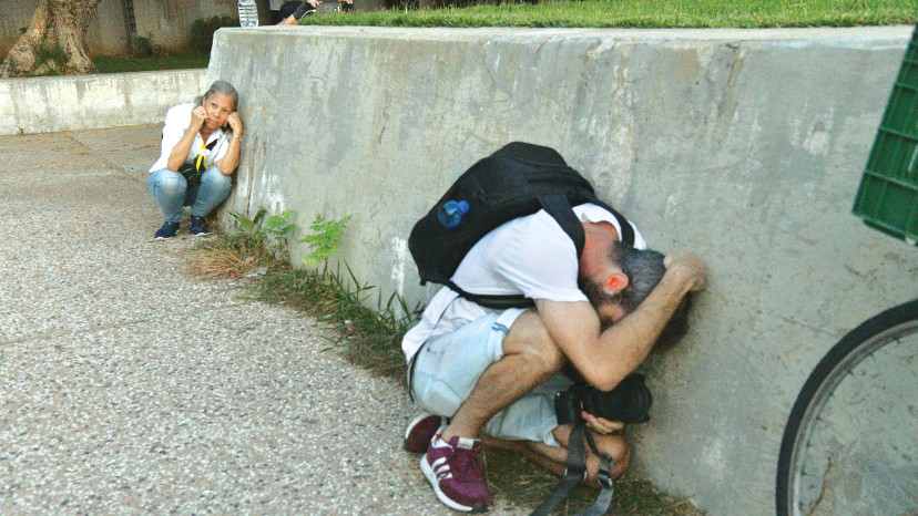 אזעקה (צילום: ראובן קסטרו)