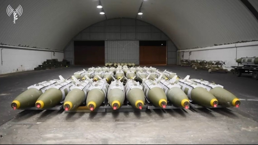 חימושים חיל האוויר (צילום: דובר צה"ל)