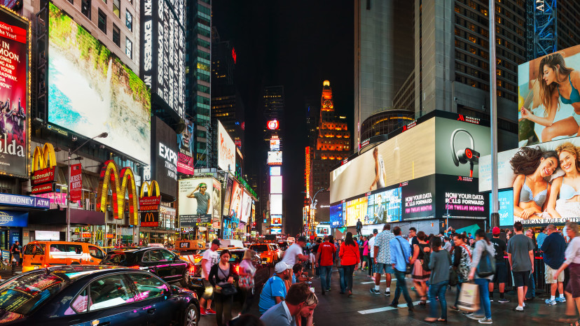 טיימס סקוור, מנהטן (צילום: אינגאימג')