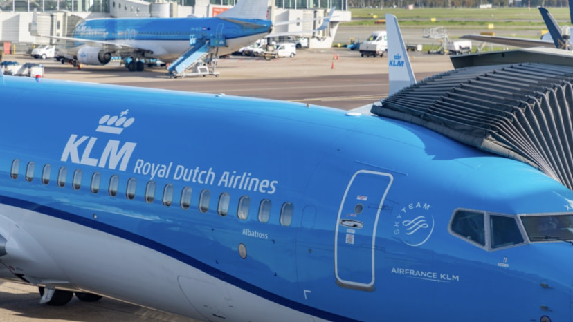 מטוס של KLM (צילום: שאטרסטוק)