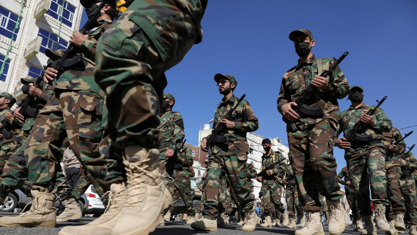 החות'ים (צילום: REUTERS/Khaled Abdullah)