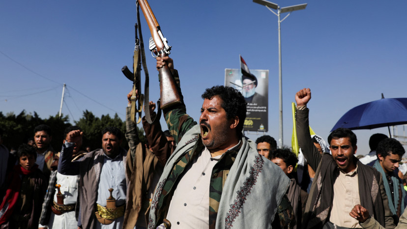 החות'ים (צילום: REUTERS/Khaled Abdullah)