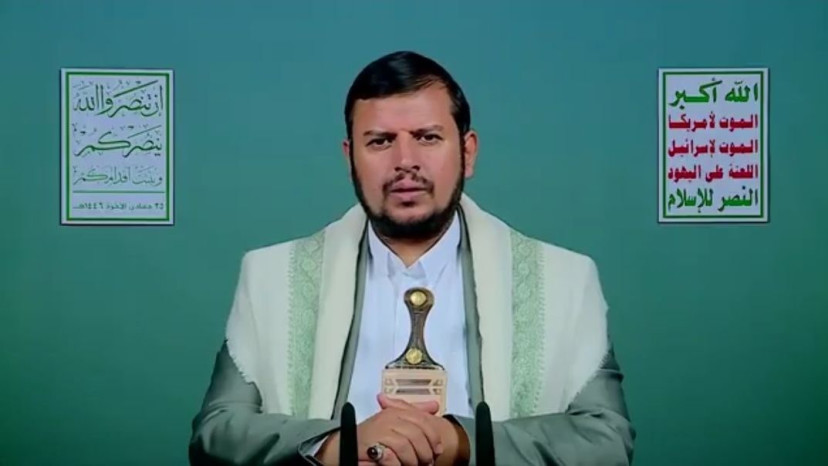 עבד אל-מלכ אל-חות'י, מנהיג החות'ים (צילום: רשתות ערביות)