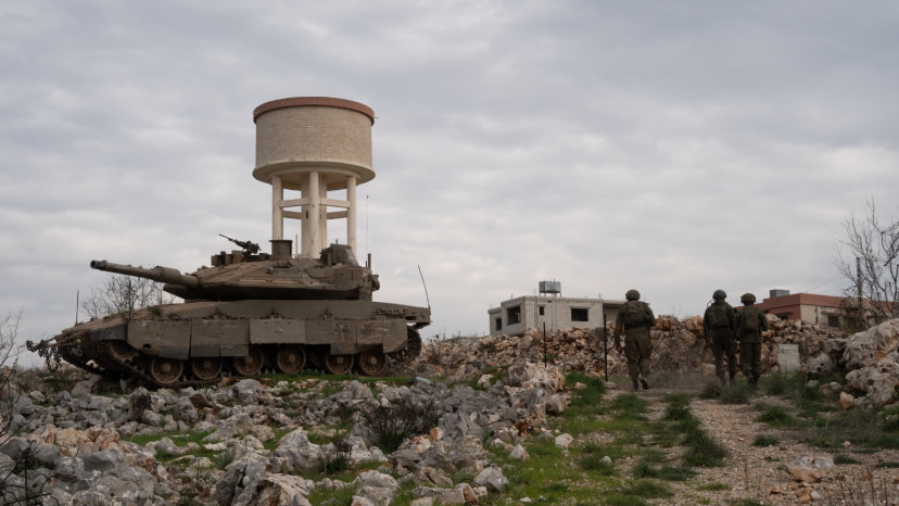 פעילות כוחות אוגדה 91 בדרום לבנון (צילום: דובר צה"ל)