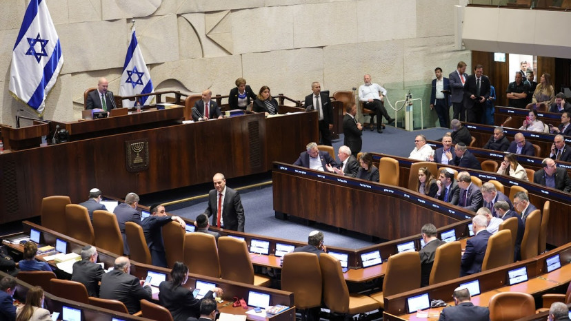 ישיבת הכנסת להצבעה על תקציב המדינה 2025 (צילום: נועם מושקוביץ דוברות הכנסת)