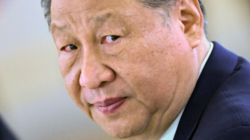 נשיא סין שי ג'ינפינג (צילום: Kirill Kudryavtsev/Pool via REUTERS)