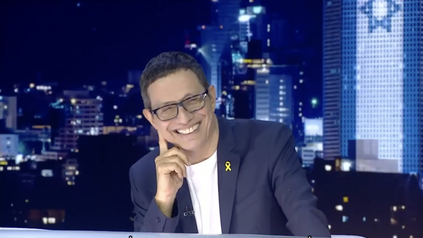 ארז טל מנחה את ספיישל "מועדון לילה" בקשת 12 (צילום: צילום מסך קשת 12)