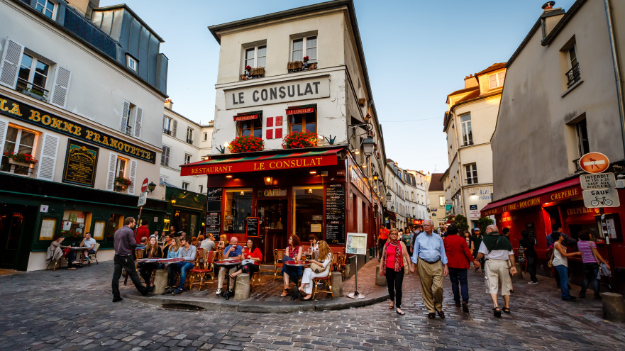 שכונת מונמארטר בפריז (צילום: שאטרסטוק)