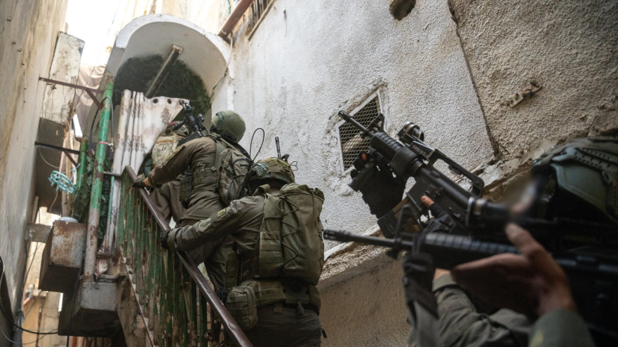 פעילות צה"ל ביהודה ושומרון (צילום: דובר צה"ל)