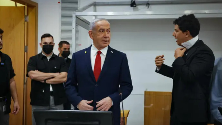 משפט בנימין נתניהו (צילום: מרים אלסטר, פלאש 90)