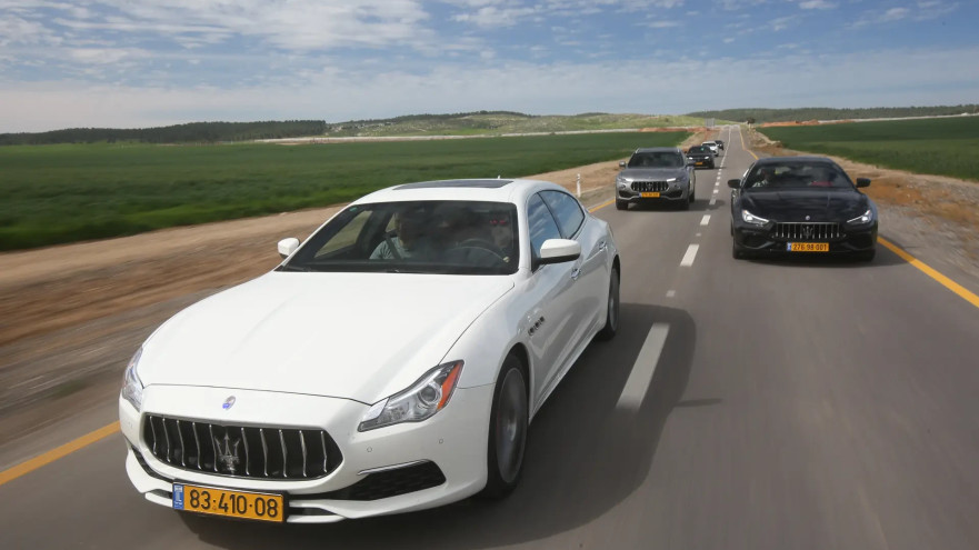 מזראטי קווארטפורטה (צילום: רונן טופלברג)