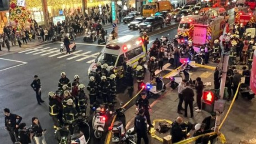 פיגוע בטיוואן (צילום: רשתות חברתיות, שימוש לפי סעיף 27 א')