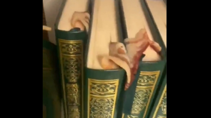 בייקון בקוראן ומזרני תפילה  (צילום: שימוש לפי סעיף 27א')