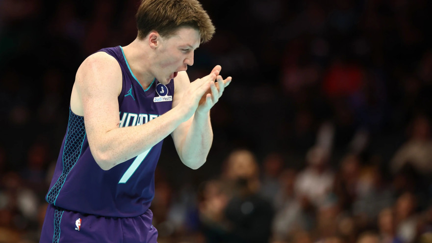 שחקן שארלוט הורנטס קון קניפל (צילום: GettyImages, Jared C. Tilton)