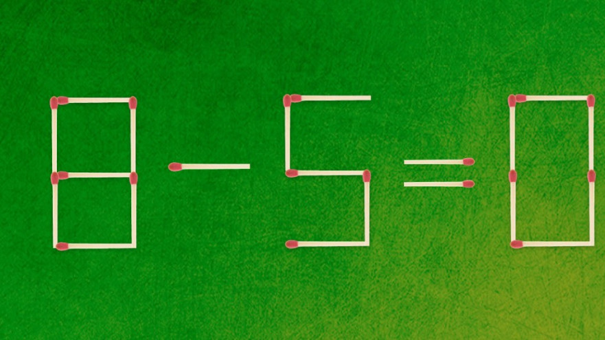 חידת גפרורים (צילום: מערכת מעריב)