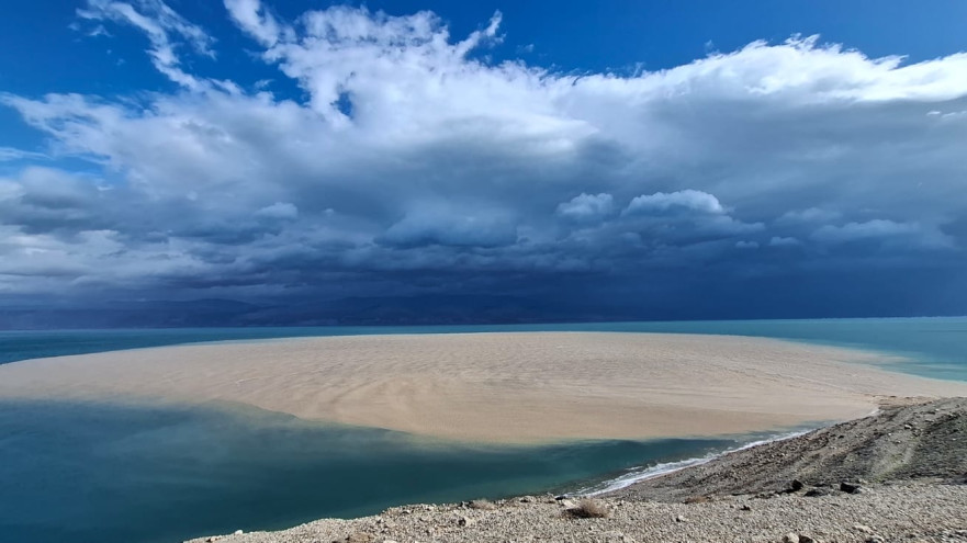 שפך נחל דרגה (צילום: אסף מזרחי, רשות הטבע והגנים)