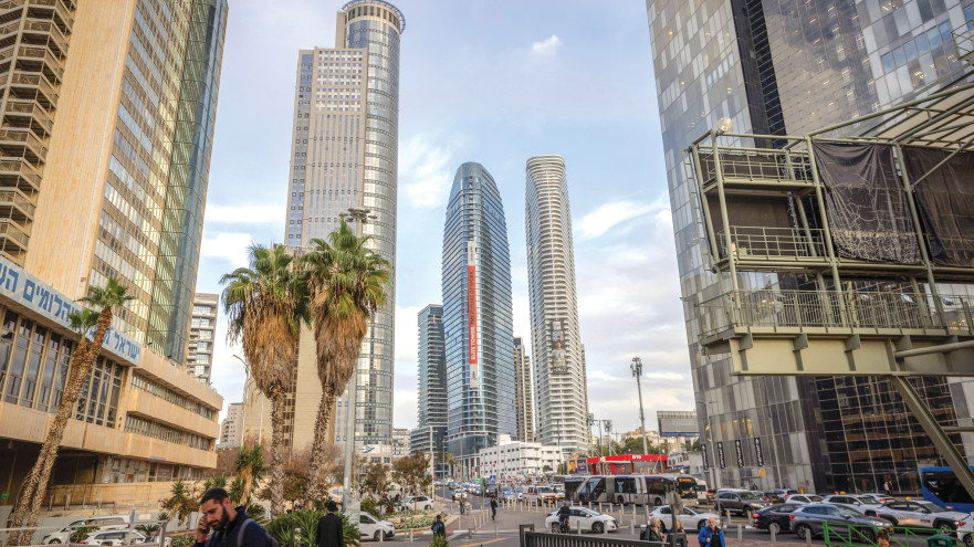 מתחם העסקים ברמת גן (צילום: יוסי אלוני פלאש 90)