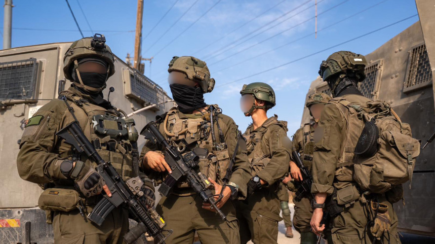 כוחות צה"ל באיו"ש (צילום: דובר צה"ל)