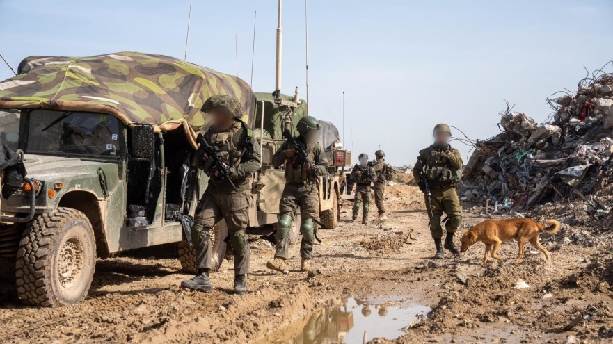 פעילות כוחות צה"ל במבצע "לב אמיץ" להשבתו של רס"ל רן גואילי (צילום: דובר צהל)