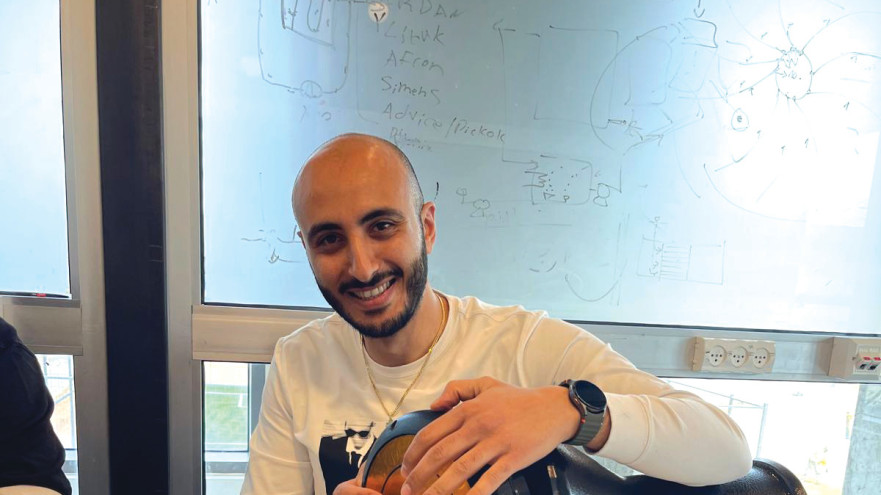 דיב אבו גנימה, מיזמי Darbuka AI Powered Drum (צילום: פרטי)