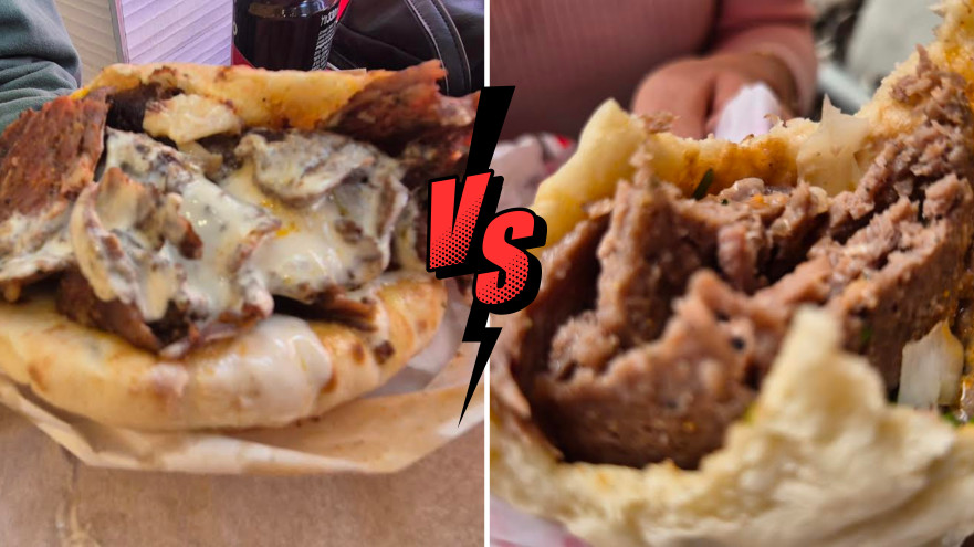 שווארמה שמש נגד אפנדי (צילום: ניר קיפניס)