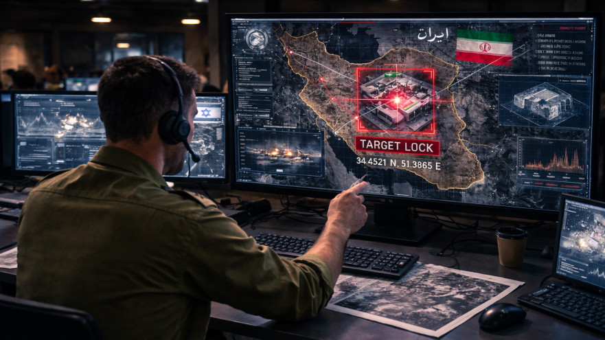 מרכז פיקוד צבאי (צילום: AI)