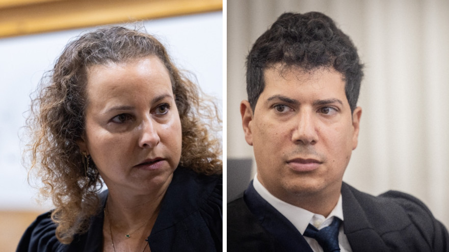 יהודית תירוש, עמית חדד (צילום: חיים גולדברג פלאש 90)