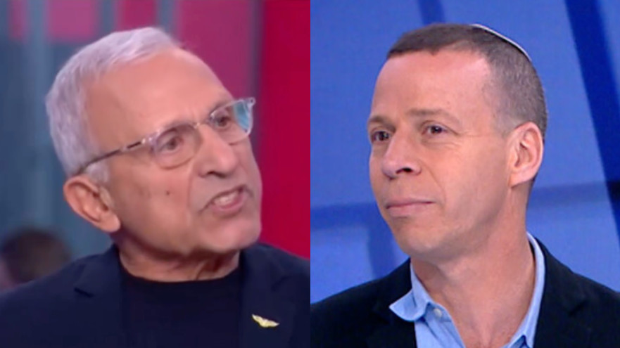 עמית סגל, איתן בן אליהו (צילום: ערוץ 12)