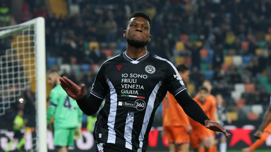 כריסטיאן קבאסלה שחקן אודינזה (צילום: GettyImages)