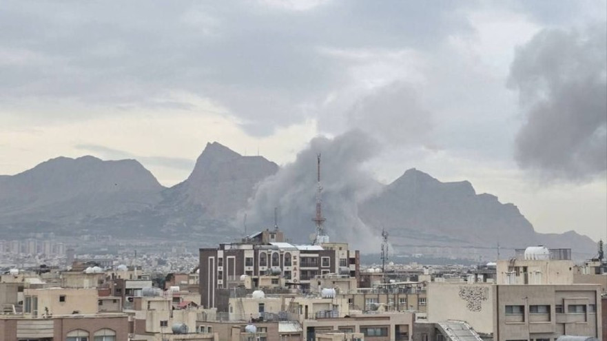 תקיפות באיראן (צילום: רשתות ערביות)