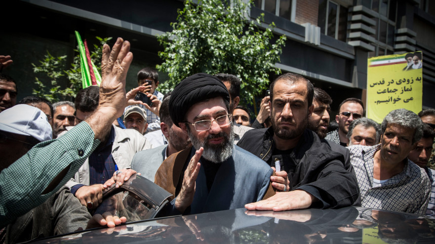 מוג'תבא חמינאי (צילום:  Rouzbeh Fouladi / Middle East Images / AFP via Getty Images)