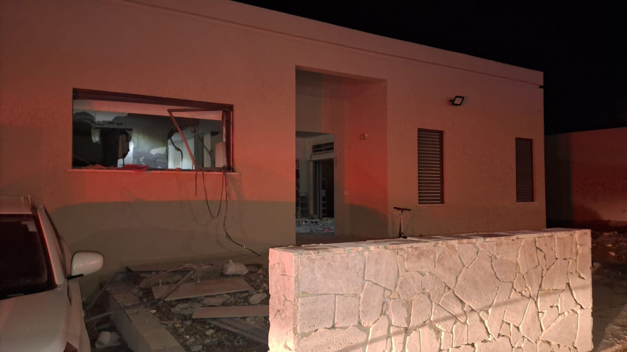 ירי מאיראן וחיזבאללה: פגיעה במושב באיזור לכיש (צילום: תיעוד מבצעי מד"א)