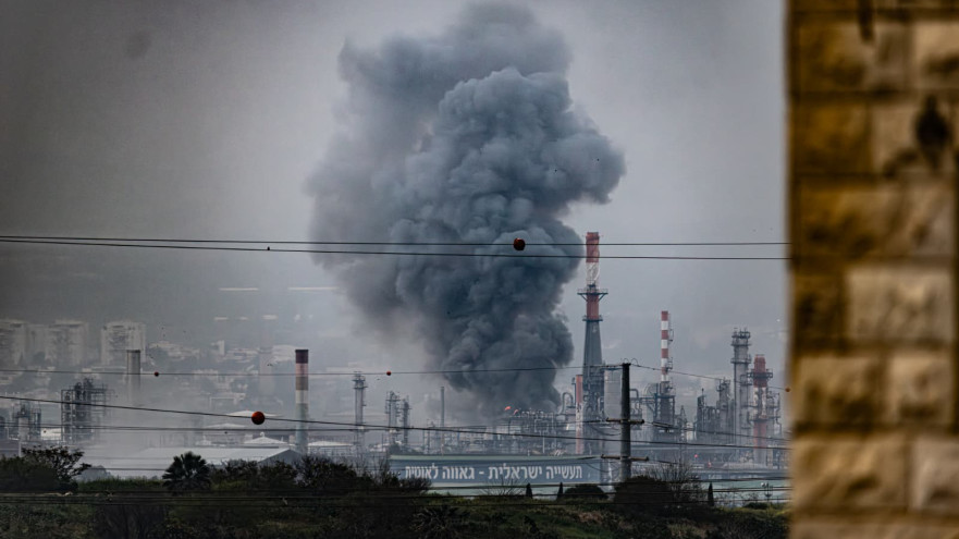 פגיעה בבז"ן (צילום: שימוש לפי סעיף 27א')