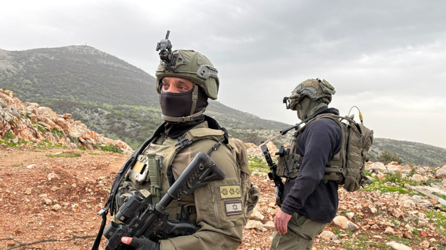 חיילי צה"ל בגבול לבנון (צילום: דובר צה"ל)